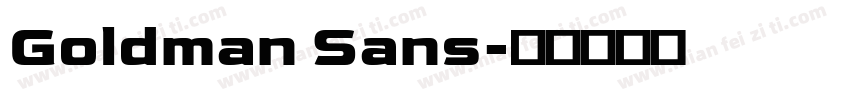 Goldman Sans字体转换